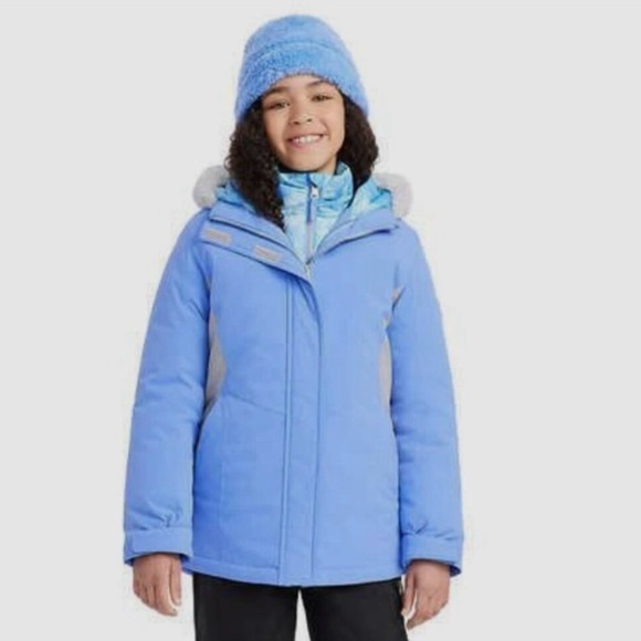 Gerry Youth  3 in 1 Systems Jacket Light Blue Girls (XS - 5/6) - Picture 9 of 15